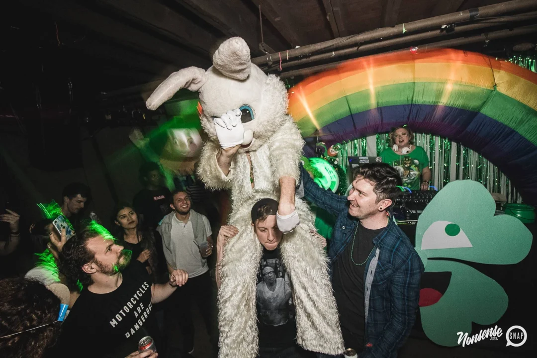Nonsense Dance Party - St Pats Kickoff! Things got ridiculous at The Basement! Kimber was the DJ! Photos by Oh Snap!