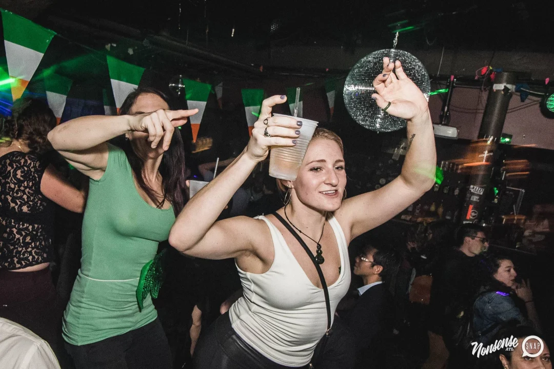 Nonsense Dance Party - St Pats Kickoff! Things got ridiculous at The Basement! Kimber was the DJ! Photos by Oh Snap!