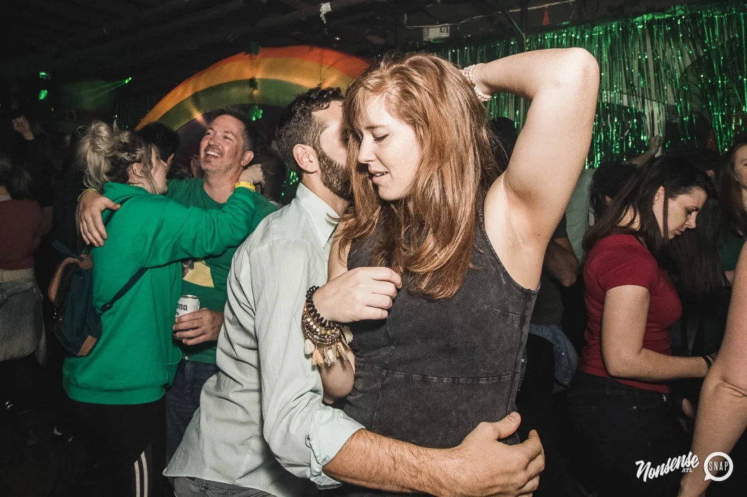 Nonsense Dance Party - St Pats Kickoff! Things got ridiculous at The Basement! Kimber was the DJ! Photos by Oh Snap!