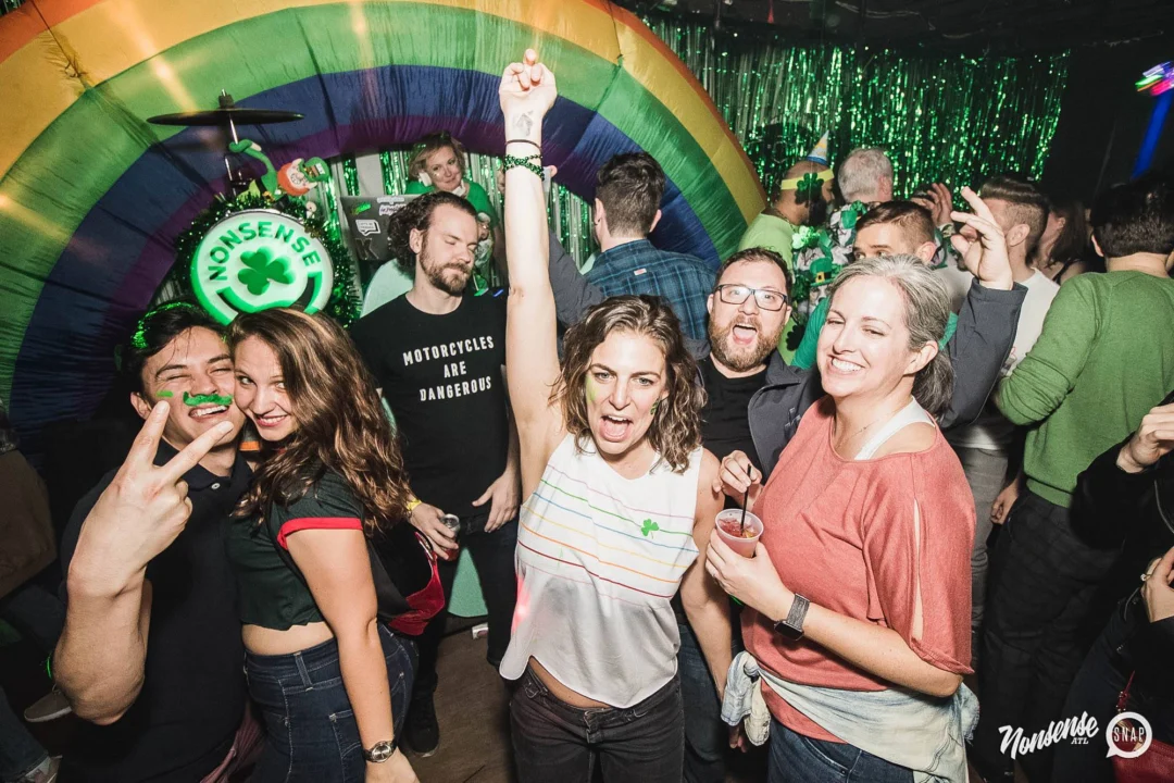Nonsense Dance Party - St Pats Kickoff! Things got ridiculous at The Basement! Kimber was the DJ! Photos by Oh Snap!