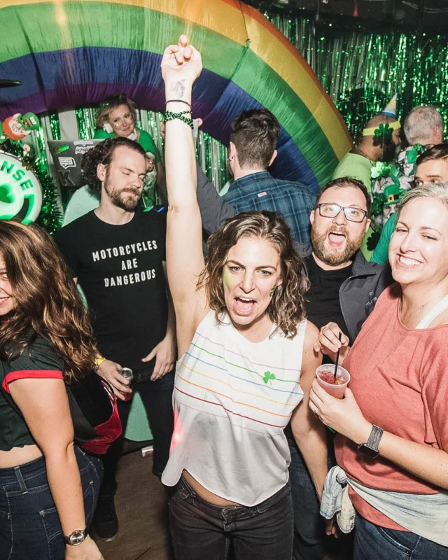 Nonsense Dance Party - St Pats Kickoff! Things got ridiculous at The Basement! Kimber was the DJ! Photos by Oh Snap!