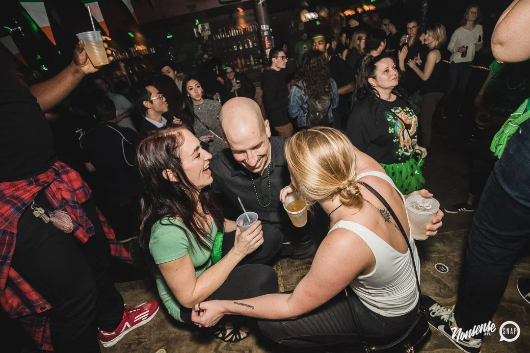 Nonsense Dance Party - St Pats Kickoff! Things got ridiculous at The Basement! Kimber was the DJ! Photos by Oh Snap!