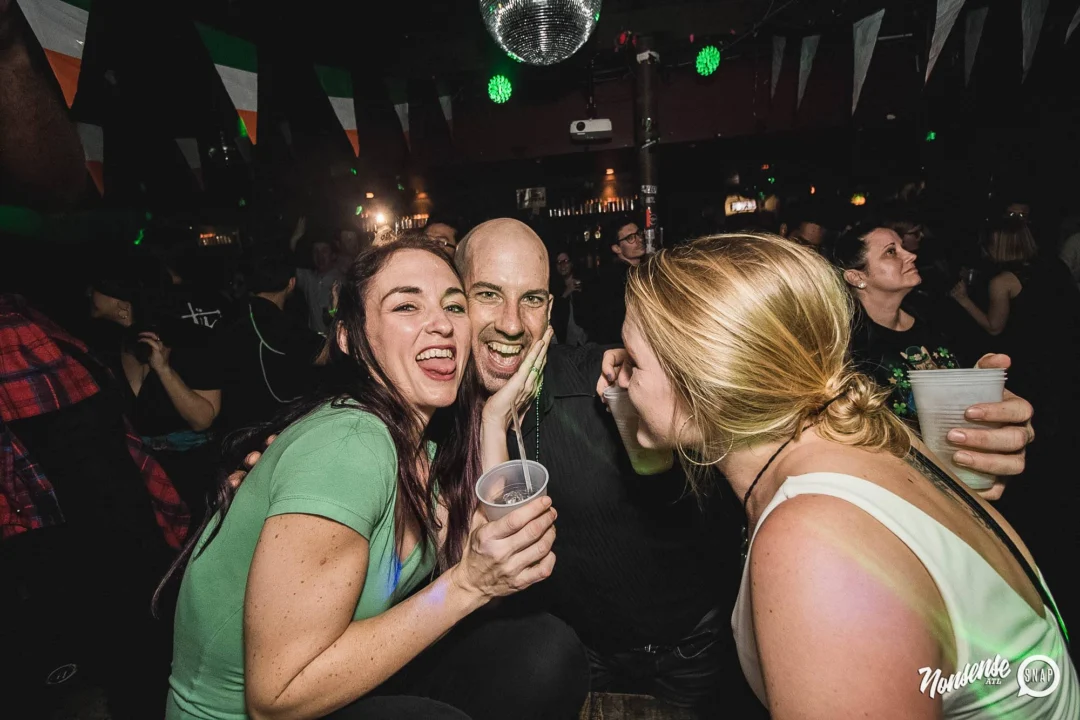 Nonsense Dance Party - St Pats Kickoff! Things got ridiculous at The Basement! Kimber was the DJ! Photos by Oh Snap!