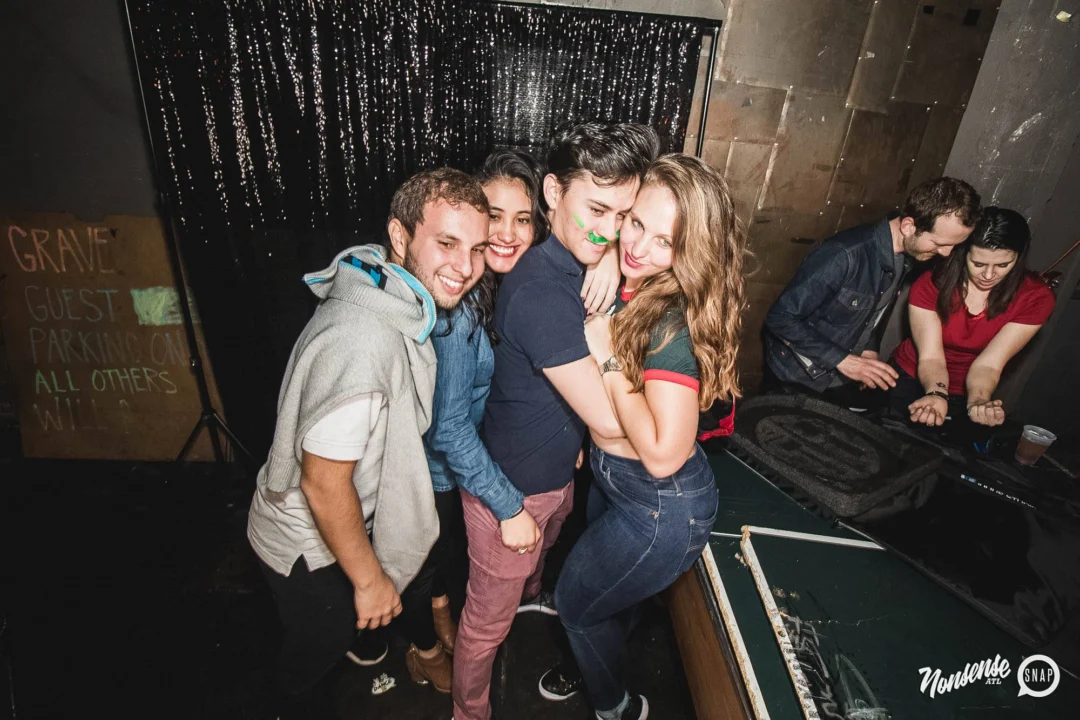Nonsense Dance Party - St Pats Kickoff! Things got ridiculous at The Basement! Kimber was the DJ! Photos by Oh Snap!