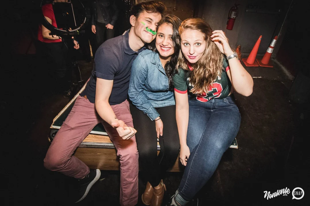 Nonsense Dance Party - St Pats Kickoff! Things got ridiculous at The Basement! Kimber was the DJ! Photos by Oh Snap!