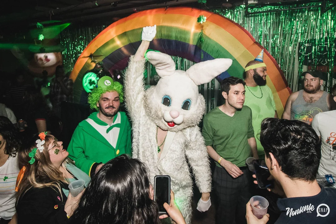 Nonsense Dance Party - St Pats Kickoff! Things got ridiculous at The Basement! Kimber was the DJ! Photos by Oh Snap!