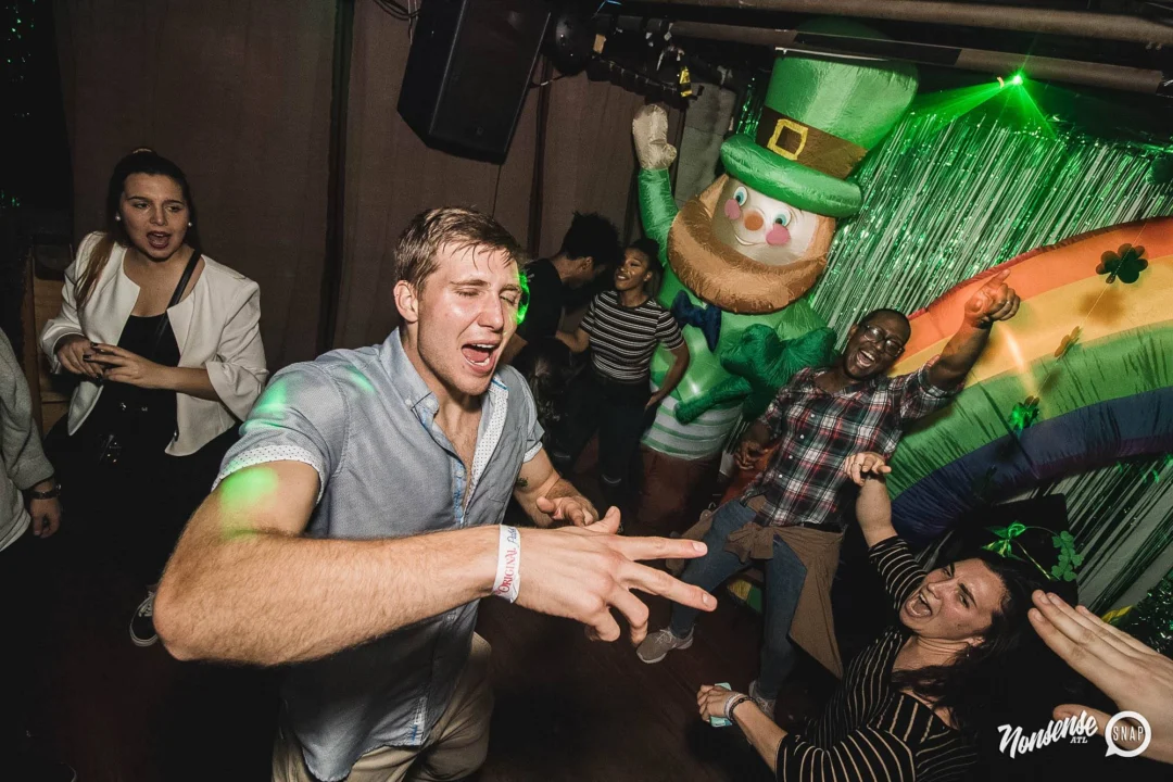 Nonsense Dance Party - St Pats Kickoff! Things got ridiculous at The Basement! Kimber was the DJ! Photos by Oh Snap!