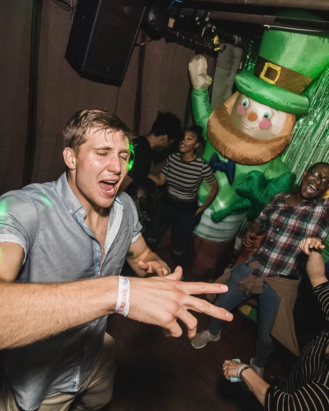Nonsense Dance Party - St Pats Kickoff! Things got ridiculous at The Basement! Kimber was the DJ! Photos by Oh Snap!