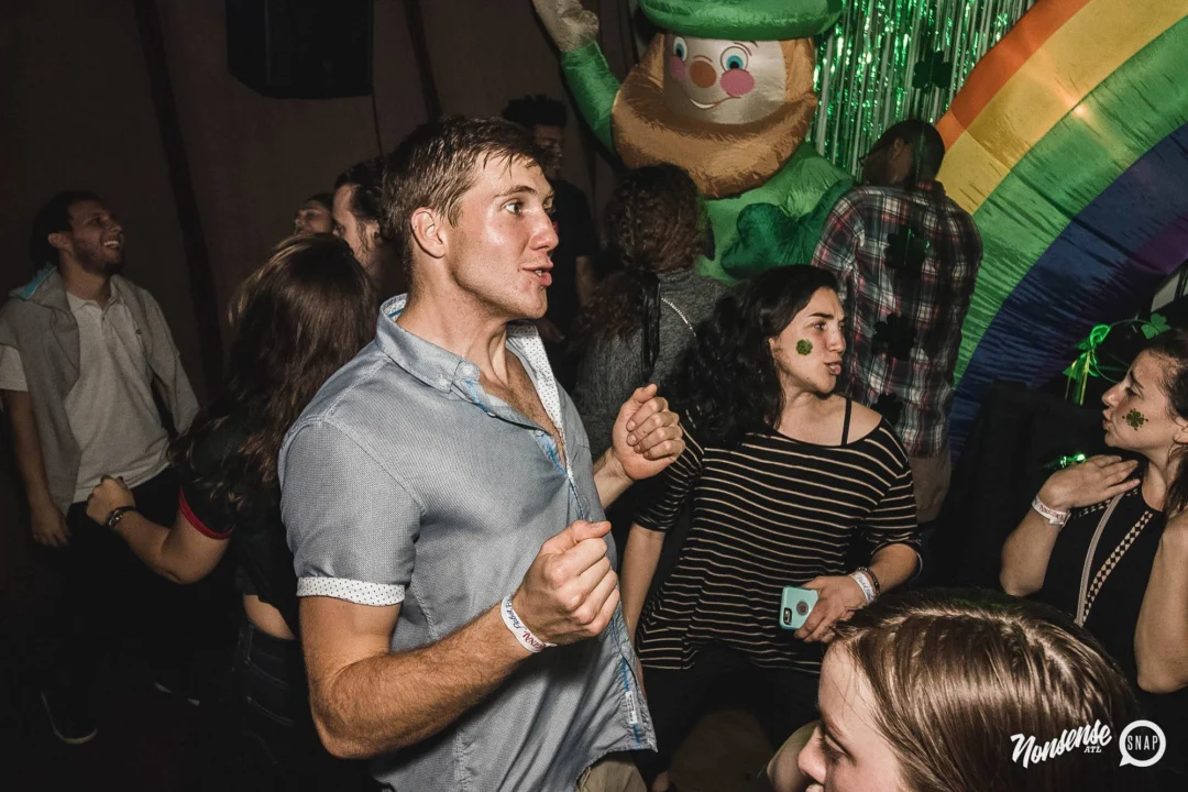 Nonsense Dance Party - St Pats Kickoff! Things got ridiculous at The Basement! Kimber was the DJ! Photos by Oh Snap!