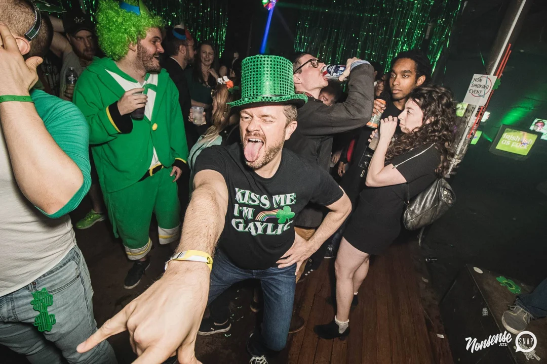 Nonsense Dance Party - St Pats Kickoff! Things got ridiculous at The Basement! Kimber was the DJ! Photos by Oh Snap!