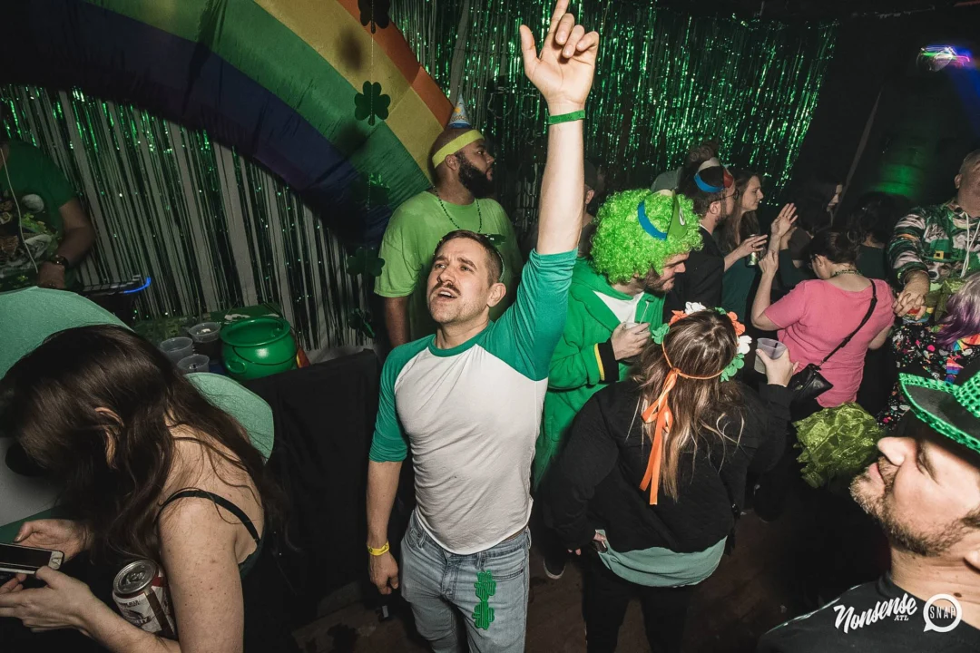 Nonsense Dance Party - St Pats Kickoff! Things got ridiculous at The Basement! Kimber was the DJ! Photos by Oh Snap!