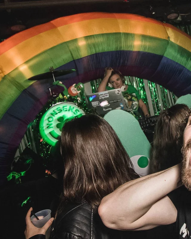 Nonsense Dance Party - St Pats Kickoff! Things got ridiculous at The Basement! Kimber was the DJ! Photos by Oh Snap!