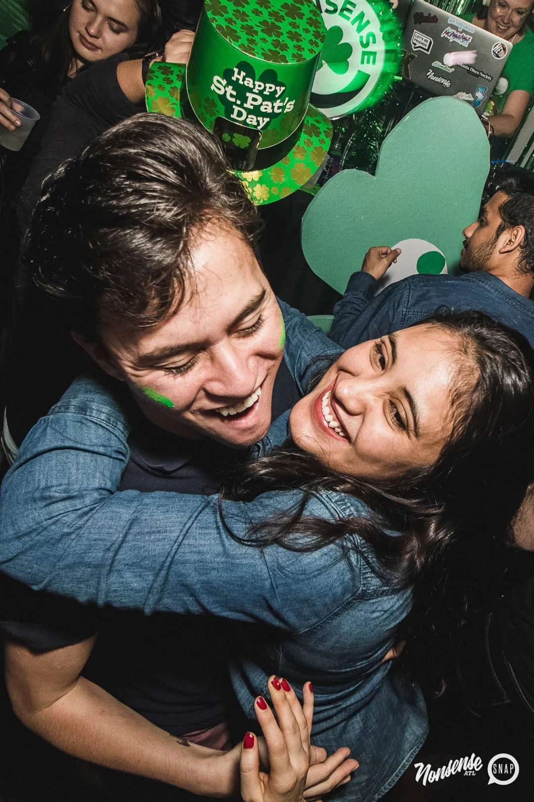 Nonsense Dance Party - St Pats Kickoff! Things got ridiculous at The Basement! Kimber was the DJ! Photos by Oh Snap!