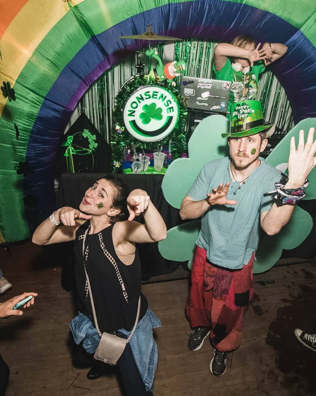 Nonsense Dance Party - St Pats Kickoff! Things got ridiculous at The Basement! Kimber was the DJ! Photos by Oh Snap!