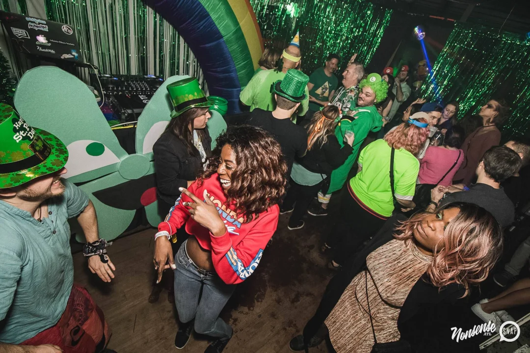 Nonsense Dance Party - St Pats Kickoff! Things got ridiculous at The Basement! Kimber was the DJ! Photos by Oh Snap!