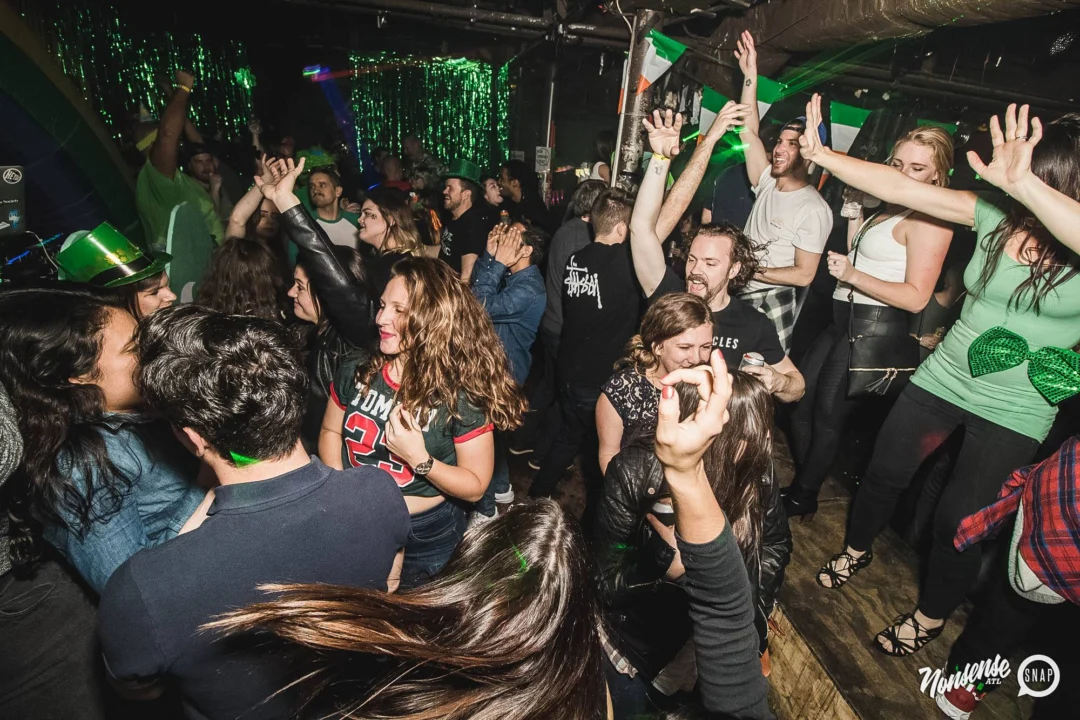 Nonsense Dance Party - St Pats Kickoff! Things got ridiculous at The Basement! Kimber was the DJ! Photos by Oh Snap!