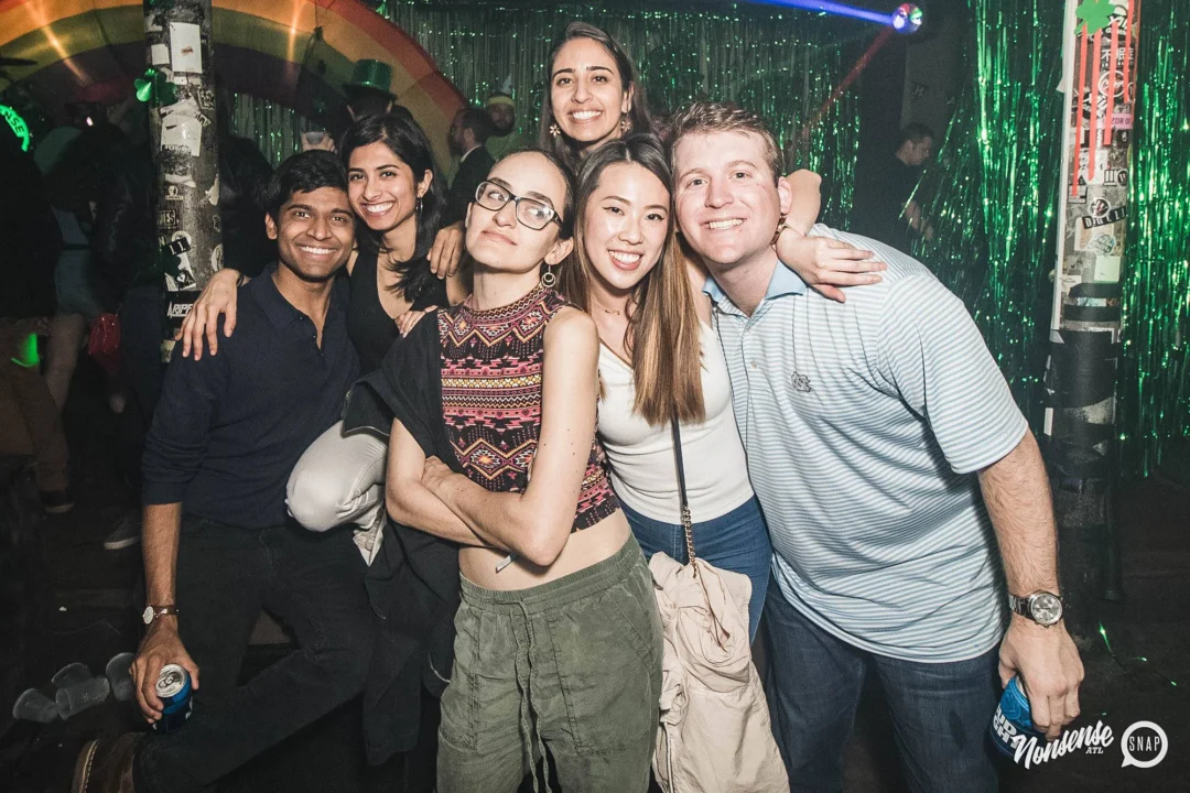 Nonsense Dance Party - St Pats Kickoff! Things got ridiculous at The Basement! Kimber was the DJ! Photos by Oh Snap!