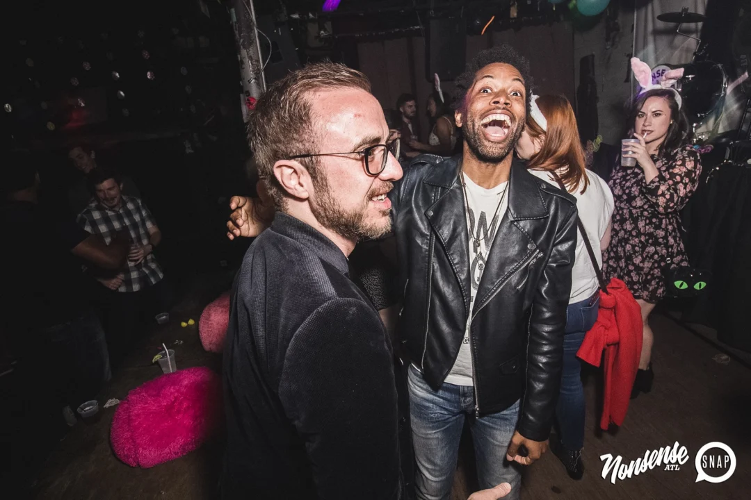 Nonsense Easter Egg Hunt! April 2019! The Basement - East Atlanta. Kimber was the DJ. Photo by Oh Snap.