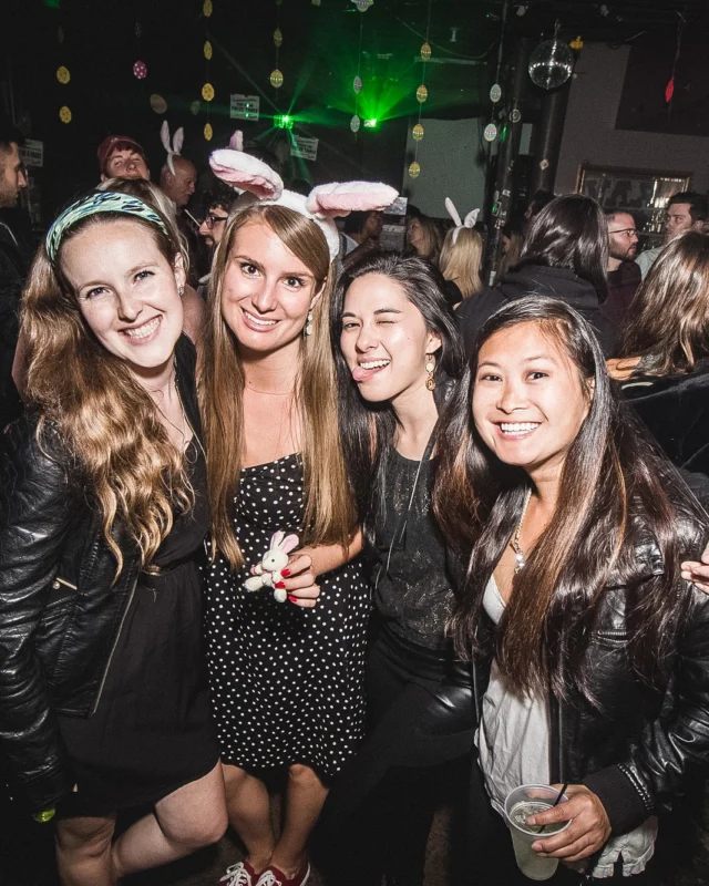 Nonsense Easter Egg Hunt! April 2019! The Basement - East Atlanta. Kimber was the DJ. Photo by Oh Snap.