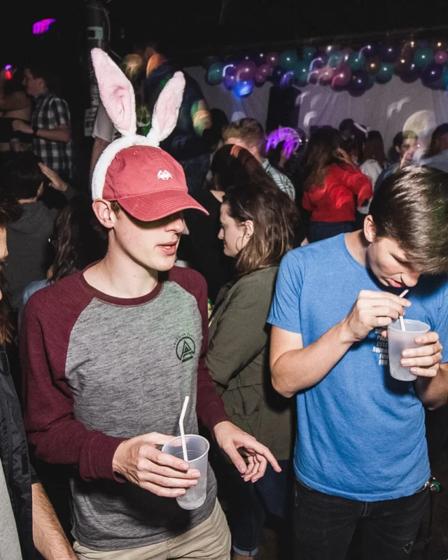 Nonsense Easter Egg Hunt! April 2019! The Basement - East Atlanta. Kimber was the DJ. Photo by Oh Snap.