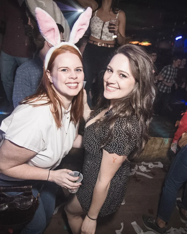 Nonsense Easter Egg Hunt! April 2019! The Basement - East Atlanta. Kimber was the DJ. Photo by Oh Snap.