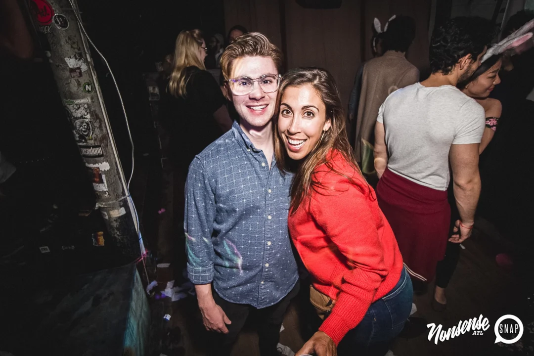 Nonsense Easter Egg Hunt! April 2019! The Basement - East Atlanta. Kimber was the DJ. Photo by Oh Snap.