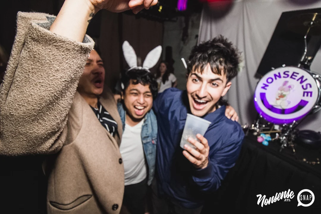 Nonsense Easter Egg Hunt! April 2019! The Basement - East Atlanta. Kimber was the DJ. Photo by Oh Snap.