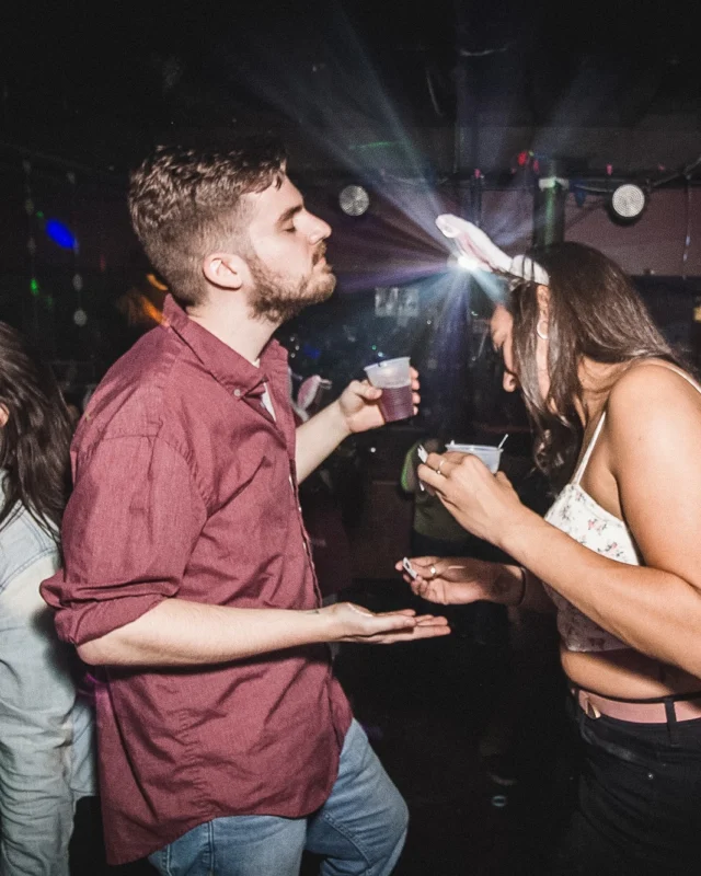 Nonsense Easter Egg Hunt! April 2019! The Basement - East Atlanta. Kimber was the DJ. Photo by Oh Snap.