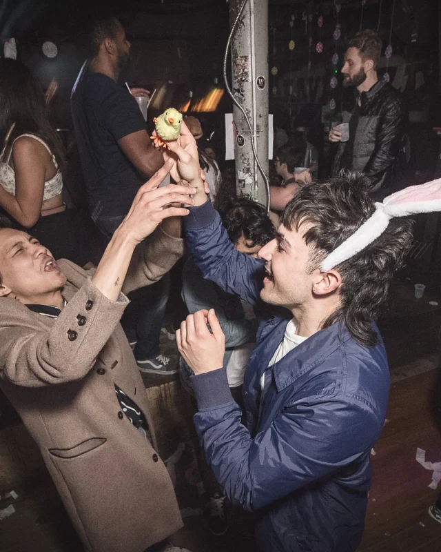 Nonsense Easter Egg Hunt! April 2019! The Basement - East Atlanta. Kimber was the DJ. Photo by Oh Snap.