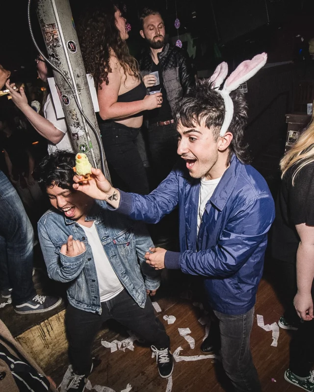 Nonsense Easter Egg Hunt! April 2019! The Basement - East Atlanta. Kimber was the DJ. Photo by Oh Snap.