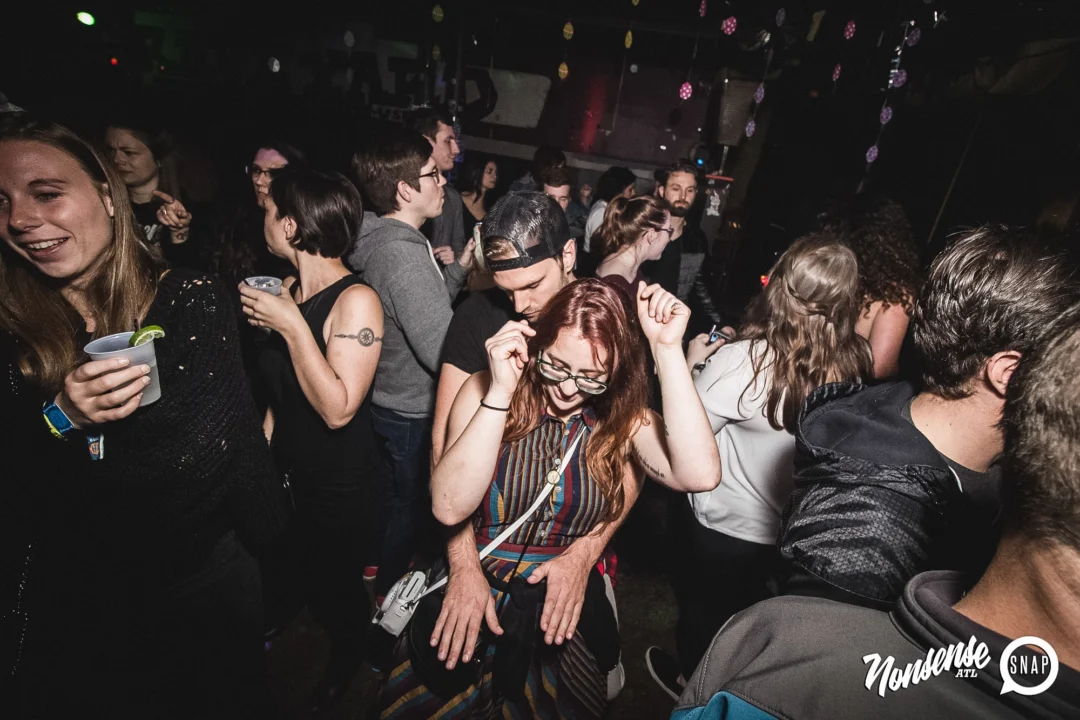Nonsense Easter Egg Hunt! April 2019! The Basement - East Atlanta. Kimber was the DJ. Photo by Oh Snap.