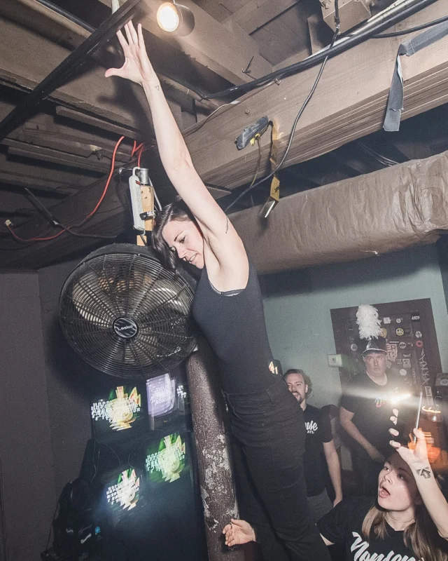 Nonsense Easter Egg Hunt! April 2019! The Basement - East Atlanta. Kimber was the DJ. Photo by Oh Snap.