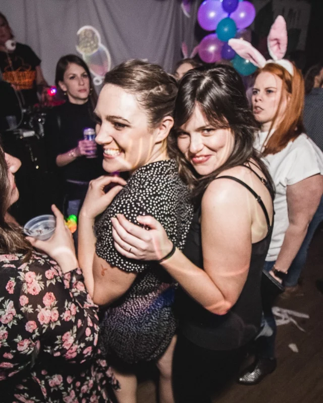 Nonsense Easter Egg Hunt! April 2019! The Basement - East Atlanta. Kimber was the DJ. Photo by Oh Snap.