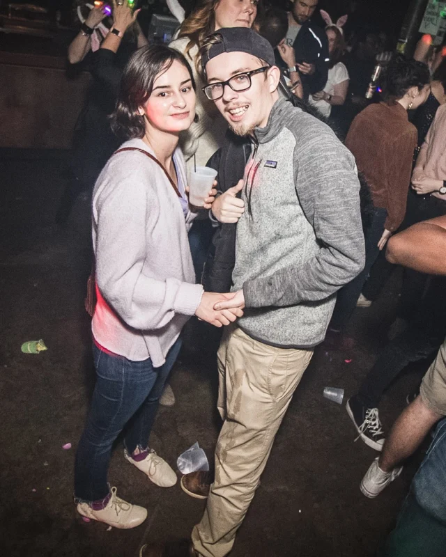 Nonsense Easter Egg Hunt! April 2019! The Basement - East Atlanta. Kimber was the DJ. Photo by Oh Snap.