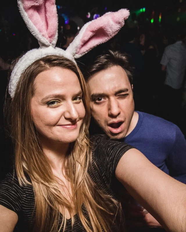 Nonsense Easter Egg Hunt! April 2019! The Basement - East Atlanta. Kimber was the DJ. Photo by Oh Snap.