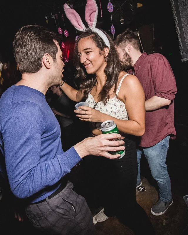 Nonsense Easter Egg Hunt! April 2019! The Basement - East Atlanta. Kimber was the DJ. Photo by Oh Snap.