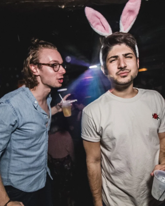Nonsense Easter Egg Hunt! April 2019! The Basement - East Atlanta. Kimber was the DJ. Photo by Oh Snap.