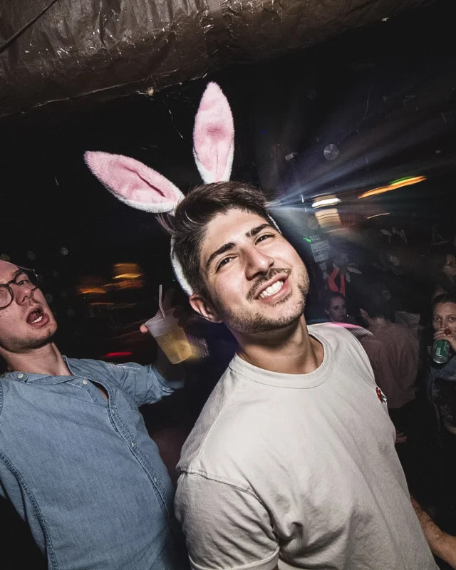 Nonsense Easter Egg Hunt! April 2019! The Basement - East Atlanta. Kimber was the DJ. Photo by Oh Snap.