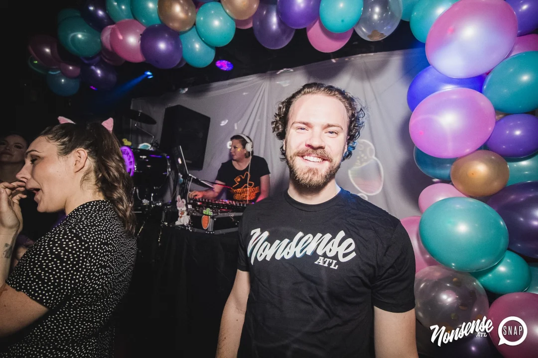 Nonsense Easter Egg Hunt! April 2019! The Basement - East Atlanta. Kimber was the DJ. Photo by Oh Snap.