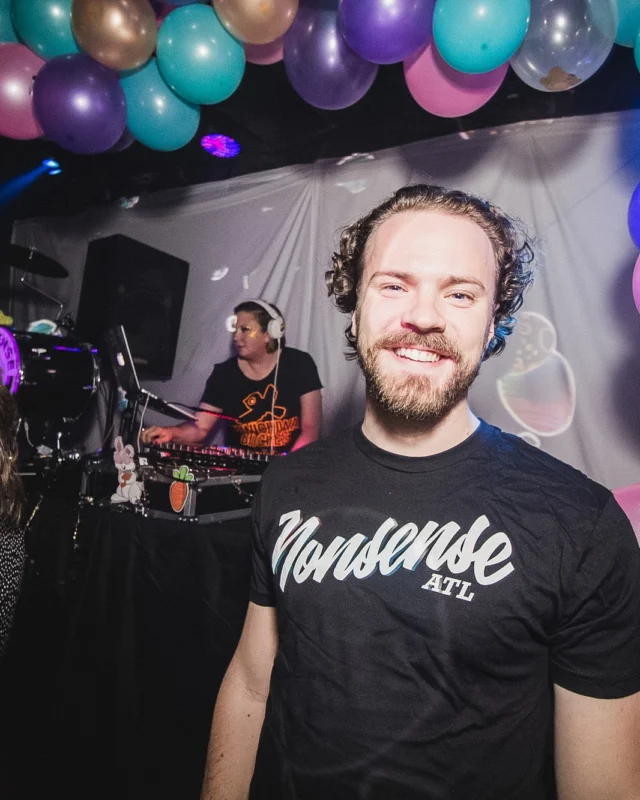 Nonsense Easter Egg Hunt! April 2019! The Basement - East Atlanta. Kimber was the DJ. Photo by Oh Snap.