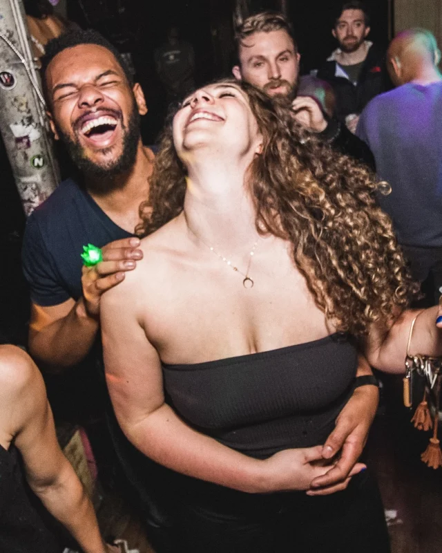 Nonsense Easter Egg Hunt! April 2019! The Basement - East Atlanta. Kimber was the DJ. Photo by Oh Snap.