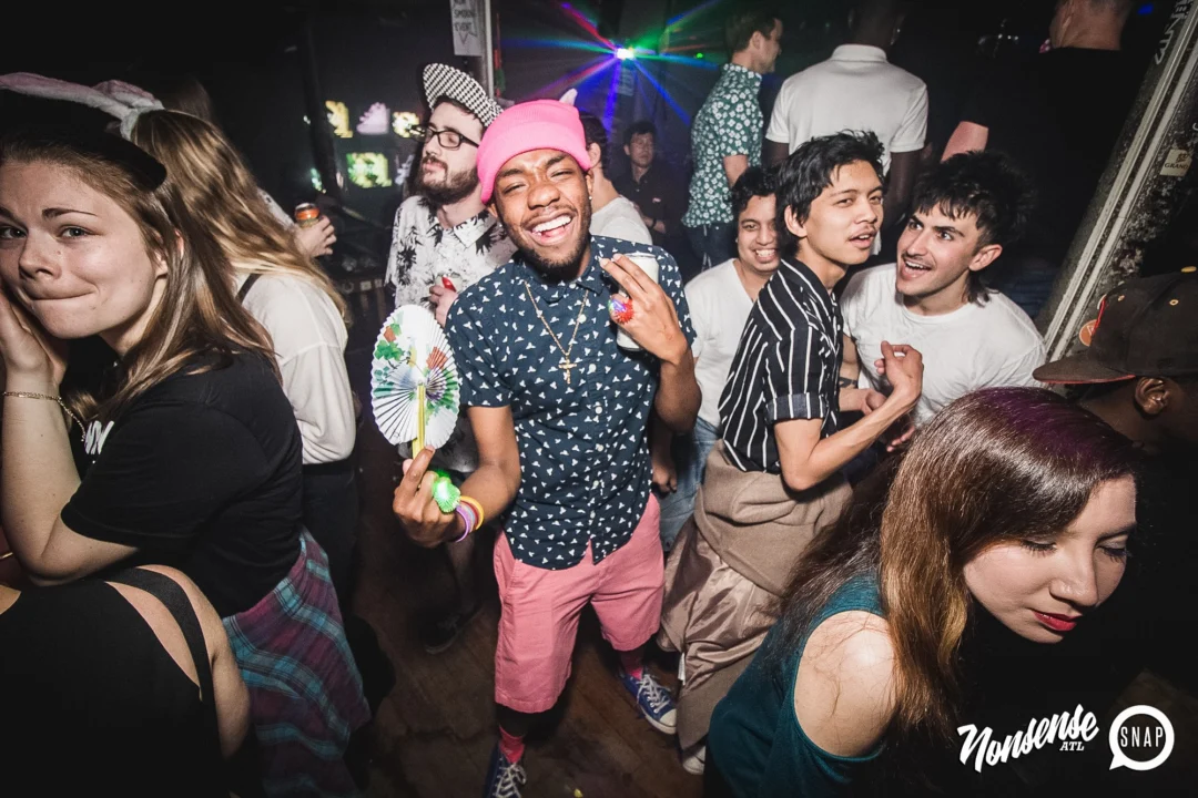 Nonsense Easter Egg Hunt! April 2019! The Basement - East Atlanta. Kimber was the DJ. Photo by Oh Snap.