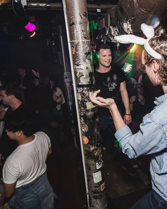 Nonsense Easter Egg Hunt! April 2019! The Basement - East Atlanta. Kimber was the DJ. Photo by Oh Snap.