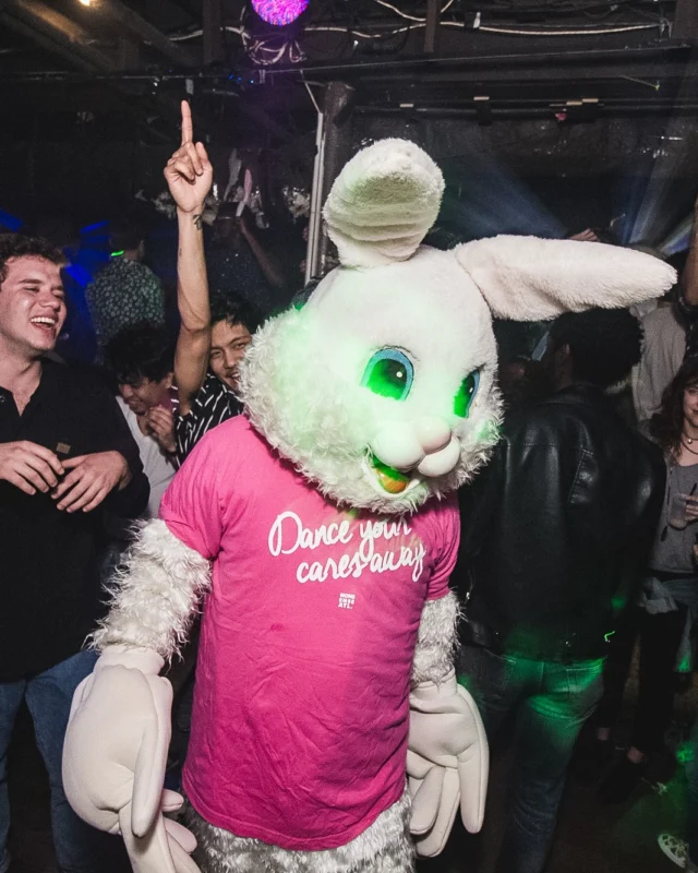 Nonsense Easter Egg Hunt! April 2019! The Basement - East Atlanta. Kimber was the DJ. Photo by Oh Snap.