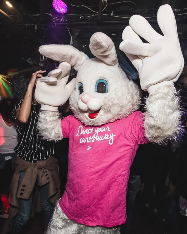 Nonsense Easter Egg Hunt! April 2019! The Basement - East Atlanta. Kimber was the DJ. Photo by Oh Snap.