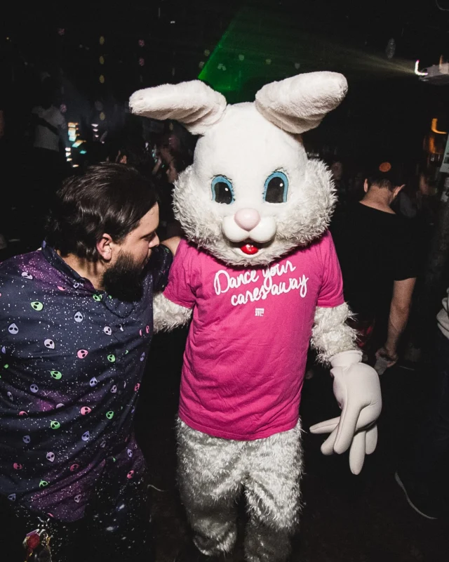 Nonsense Easter Egg Hunt! April 2019! The Basement - East Atlanta. Kimber was the DJ. Photo by Oh Snap.