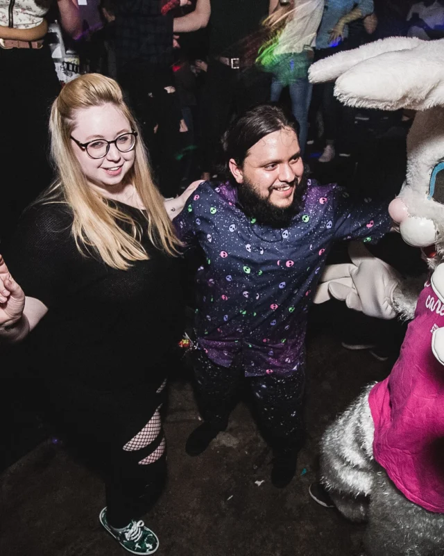 Nonsense Easter Egg Hunt! April 2019! The Basement - East Atlanta. Kimber was the DJ. Photo by Oh Snap.