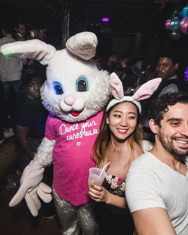 Nonsense Easter Egg Hunt! April 2019! The Basement - East Atlanta. Kimber was the DJ. Photo by Oh Snap.