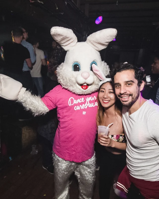 Nonsense Easter Egg Hunt! April 2019! The Basement - East Atlanta. Kimber was the DJ. Photo by Oh Snap.