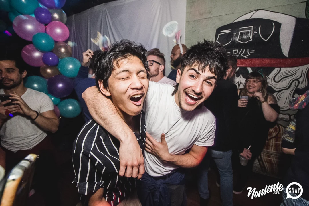 Nonsense Easter Egg Hunt! April 2019! The Basement - East Atlanta. Kimber was the DJ. Photo by Oh Snap.